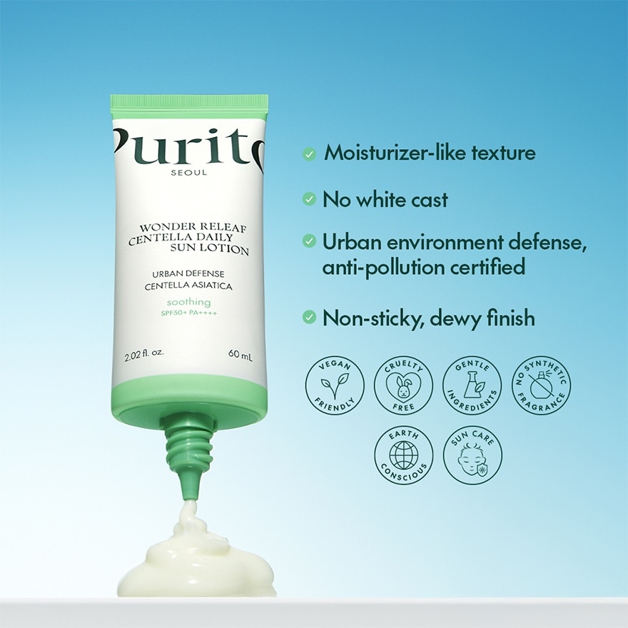 Wonder Releaf Centella Daily Sun Lotion SPF50+ PA++++ 60ML