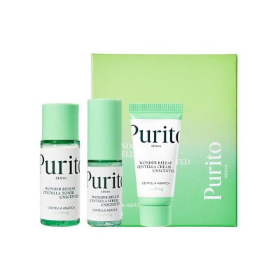 PURITO - Wonder Releaf Centella Mini Kit Unscented 1S
