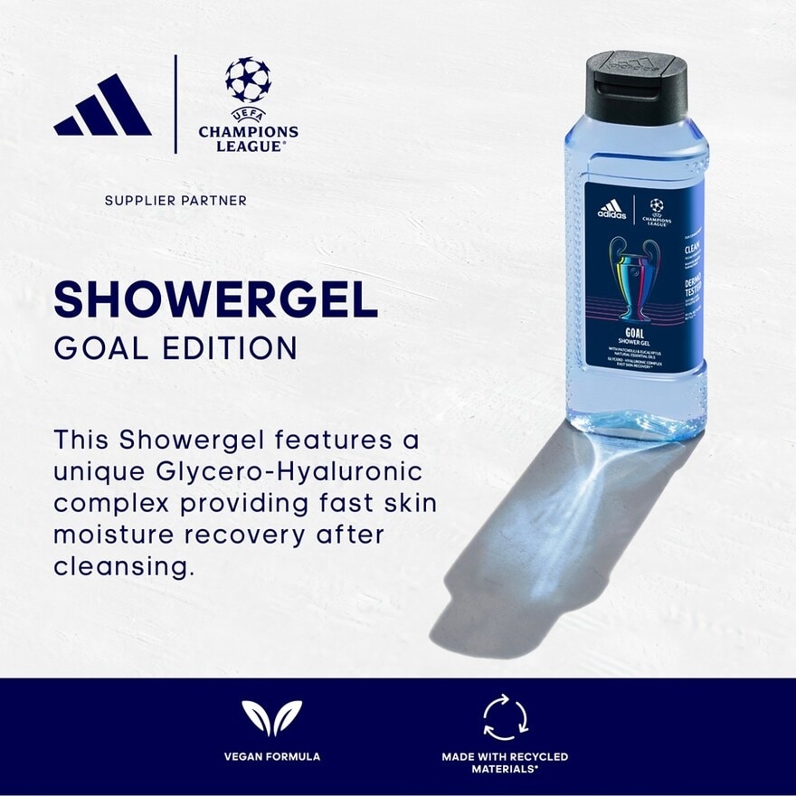 UEFA N11 Goal Edition Shower Gel 400ml