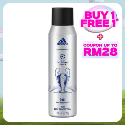 ADIDAS UEFA N11 Goal Edition Anti - Perspirant Deodorant Spray 150ml
