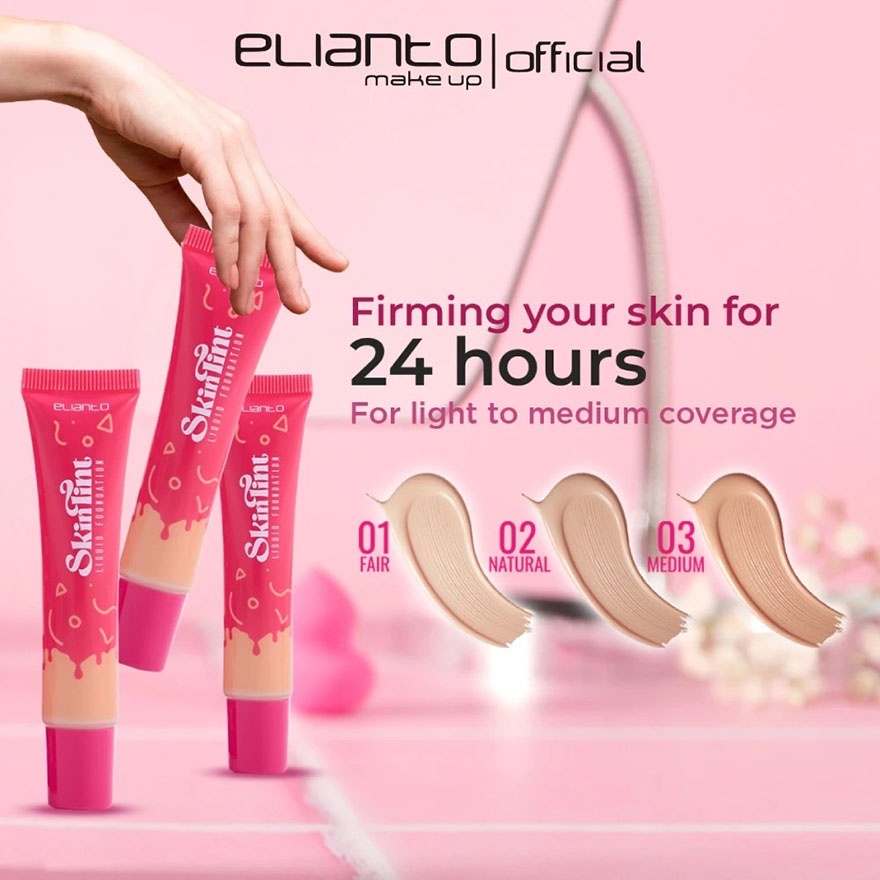 Skin Tint Liquid Foundation 03 Medium