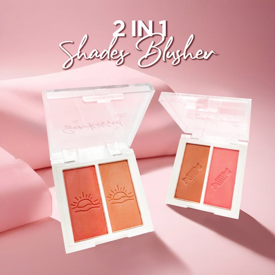 2 Color Blusher Palate Sun-Kisses