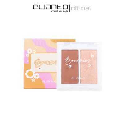 ELIANTO - 2 In 1 Brownies Contour Kit  , pigmented colours