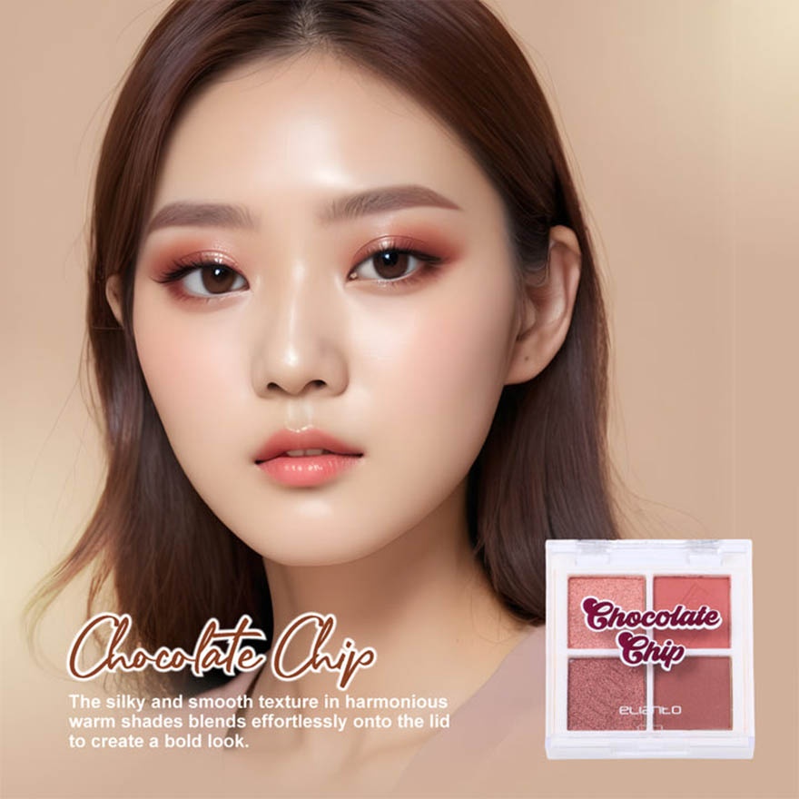 4 Color Eyeshadow Palette 01 Choc/chip