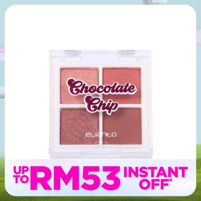 ELIANTO 4 Color Eyeshadow Palette 01 Choc/chip