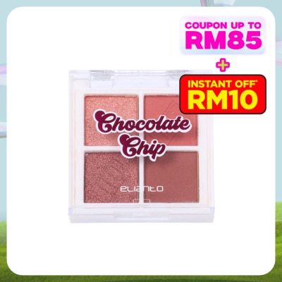 ELIANTO 4 Color Eyeshadow Palette 01 Choc/chip