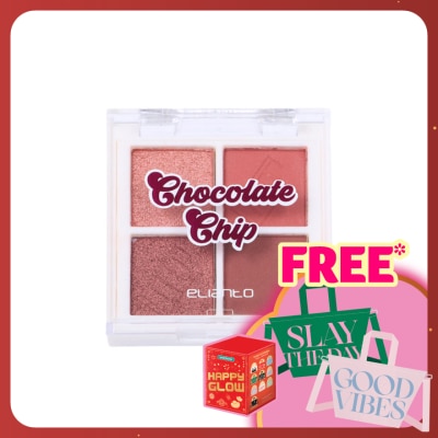 ELIANTO 4 Color Eyeshadow Palette 01 Choc/chip