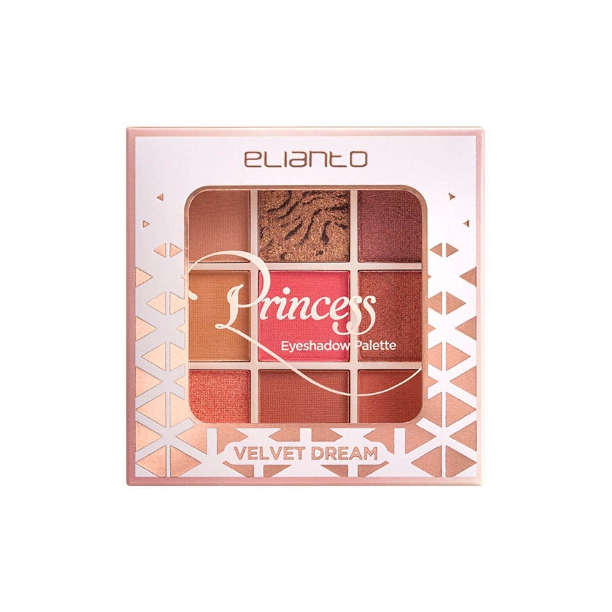 Princess Eyeshadow Pallette Velvet Cream