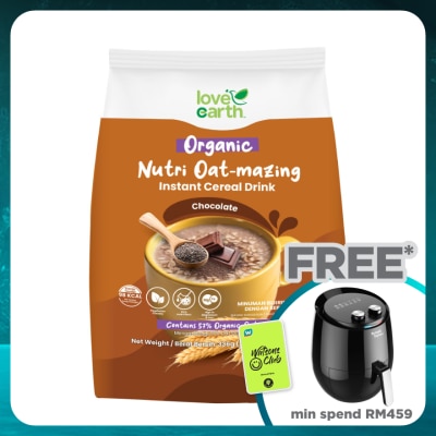 LOVE EARTH Nutri Oat-mazing Instant Cereal Drink Chocolate 28g x 12s