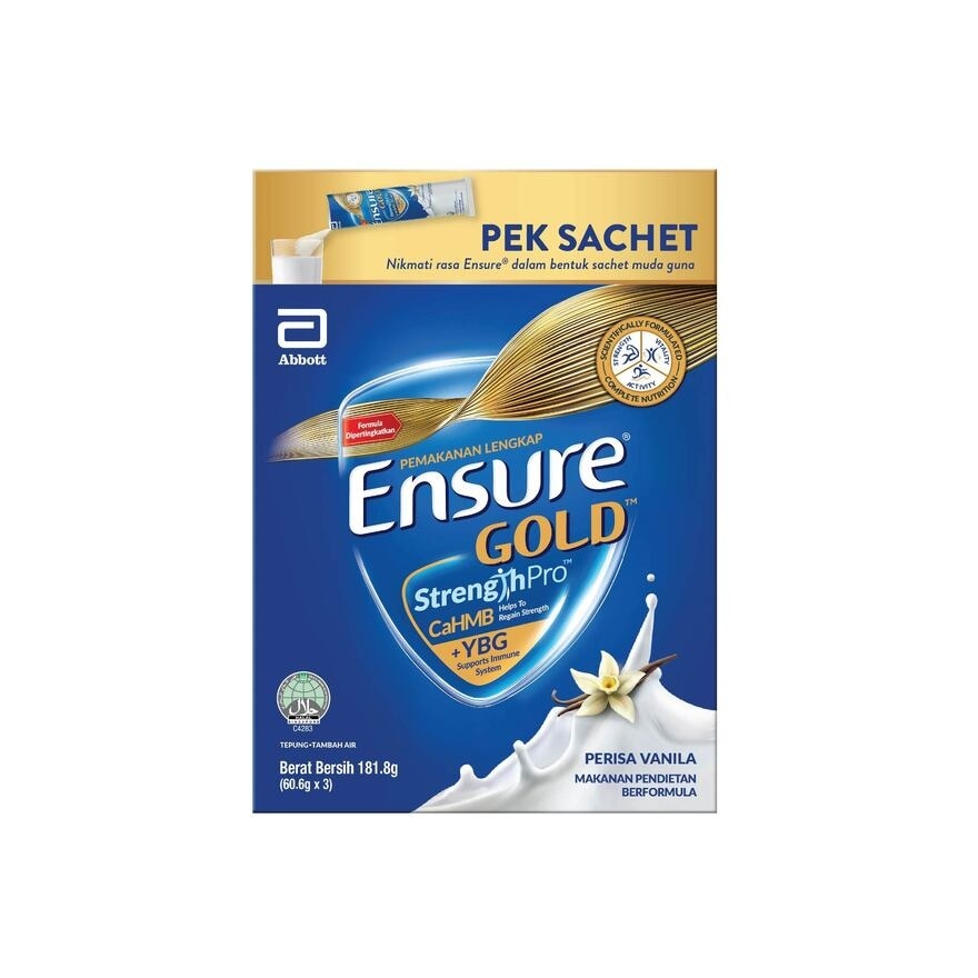 Vanilla 60.6g x 3 (Adult Complete & Balanced Nutrition)