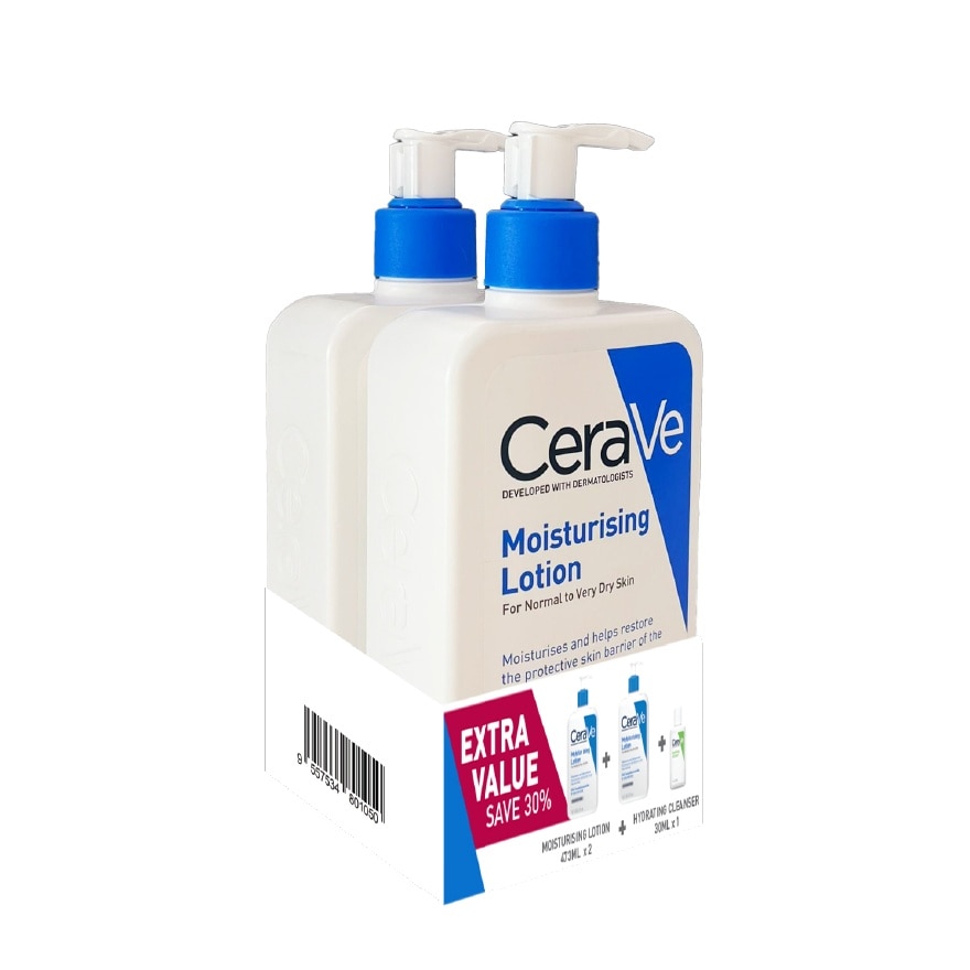  Moisturising Lotion 454ml Twin Pack