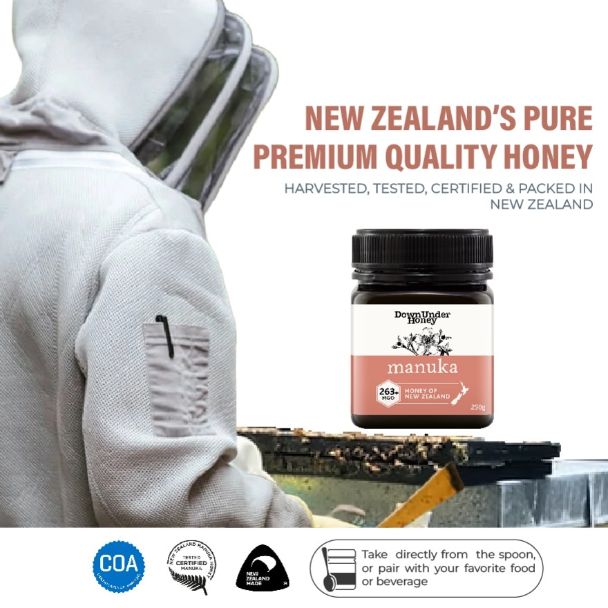 Rosensky Downunder Manuka Honey (MGO263+) 250G