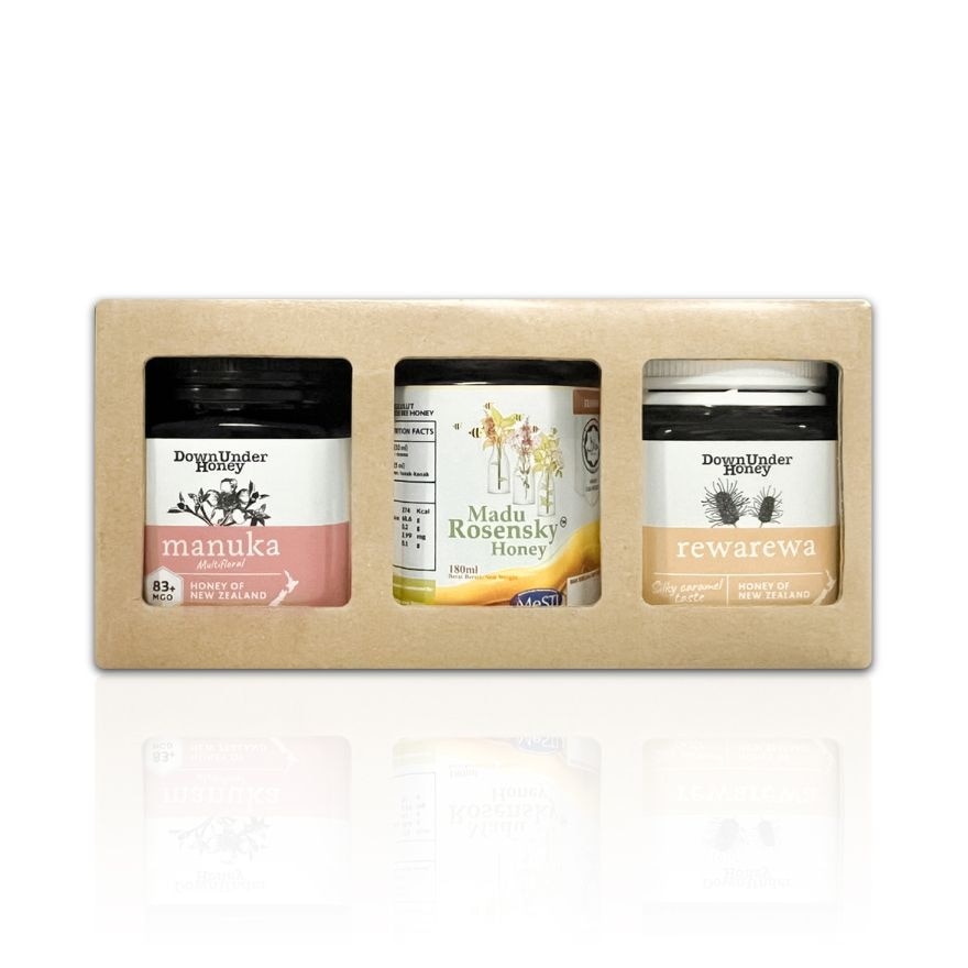 Premium Trio Honey Gift Pack  (3 Bottles Per Pack)