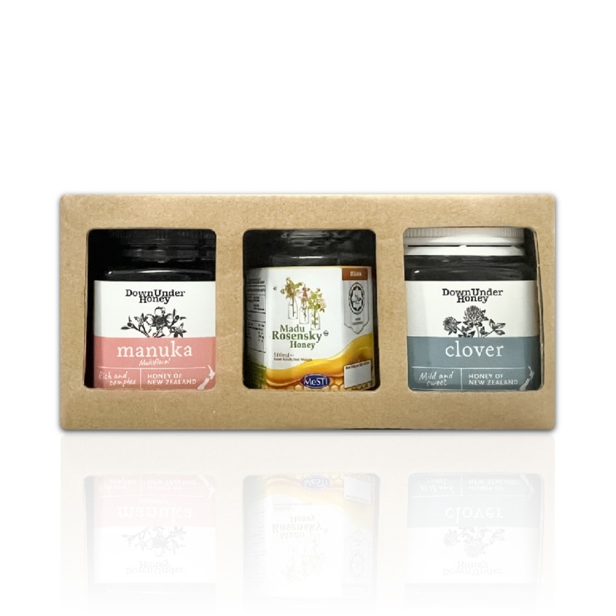 Premium Trio Honey Gift Pack  (3 Bottles Per Pack)