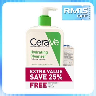CeraVe Hydrating Cleanser 473ml Twin Pack