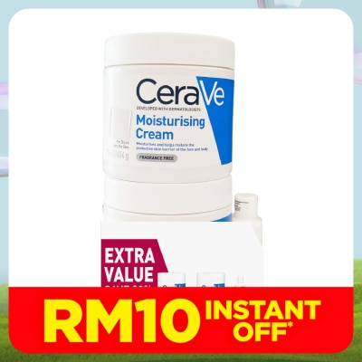 CeraVe Moisturising Cream 454g Twin Pack