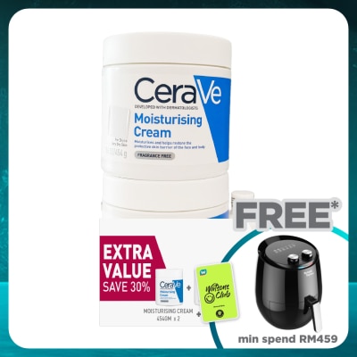 CeraVe Moisturising Cream 454g Twin Pack