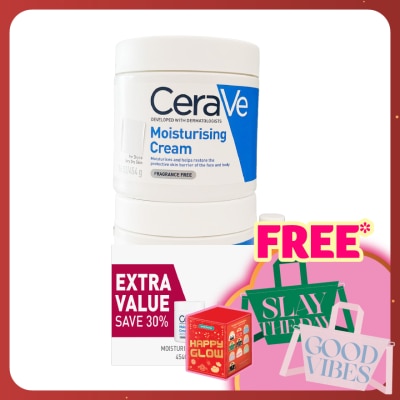 CeraVe Moisturising Cream 454g Twin Pack