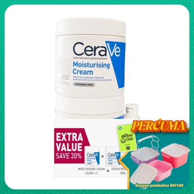 CeraVe - Moisturising Cream 454g Twin Pack