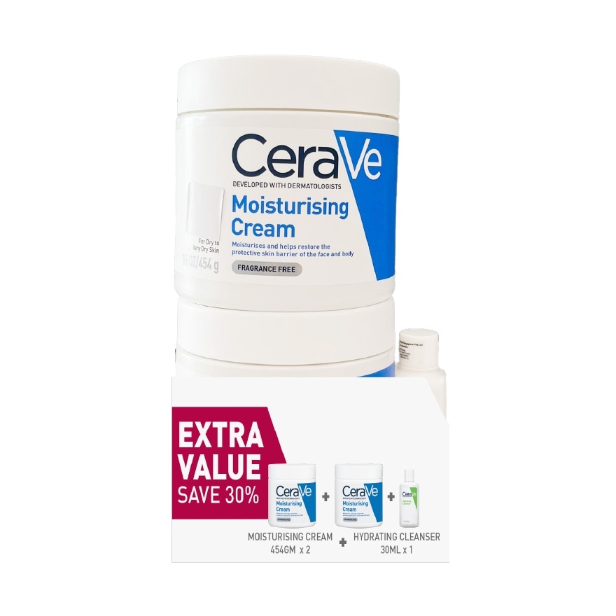 Moisturising Cream 454g Twin Pack