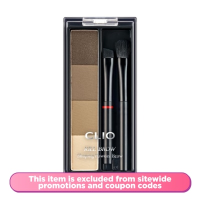 CLIO Kill Brow Shaping Powder Brow 02 Ash Cool Brown