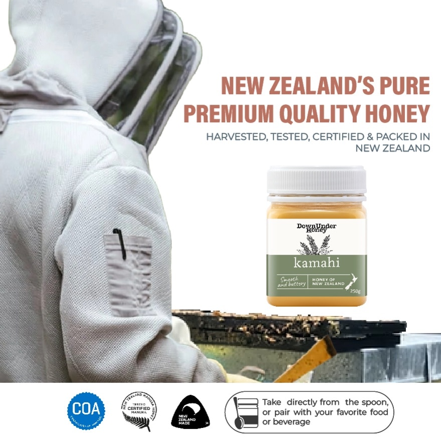 Downunder Kamahi Bush Honey - 250G