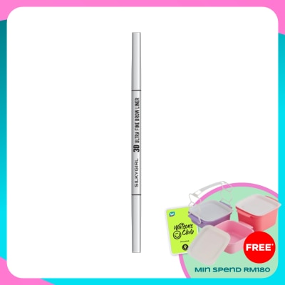 SILKYGIRL 3D Ultra Fine Brow Liner 01 Soft Brown