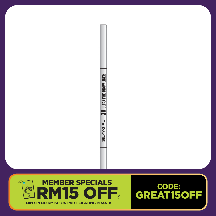 3D Ultra Fine Brow Liner 01 Soft Brown