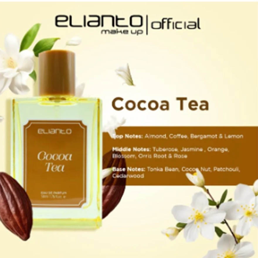Cocoa Tea EDP ( 50ml ) Unisex Long Lasting Fragrance