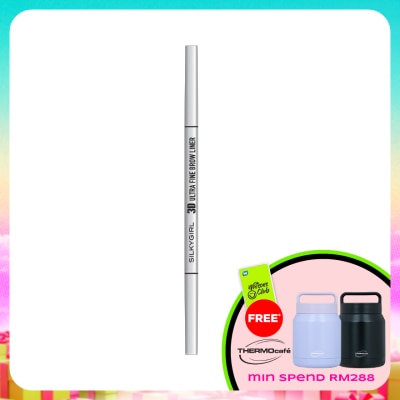 SILKYGIRL - 3D Ultra Fine Brow Liner 02 Mocha Brown