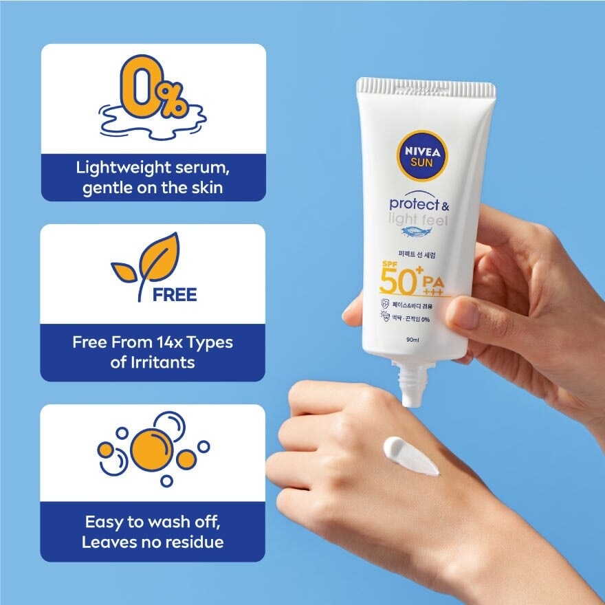 Sun Protect & Light Feel SPF50 90ml