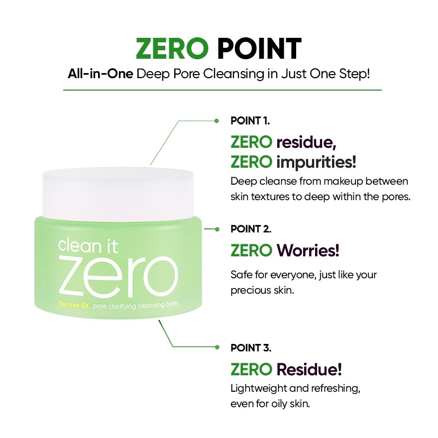 Clean it Zero Pore Clarifying Cleansing Balm 50ml