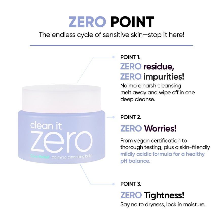 Clean it Zero Calming Cleansing Balm 100ml