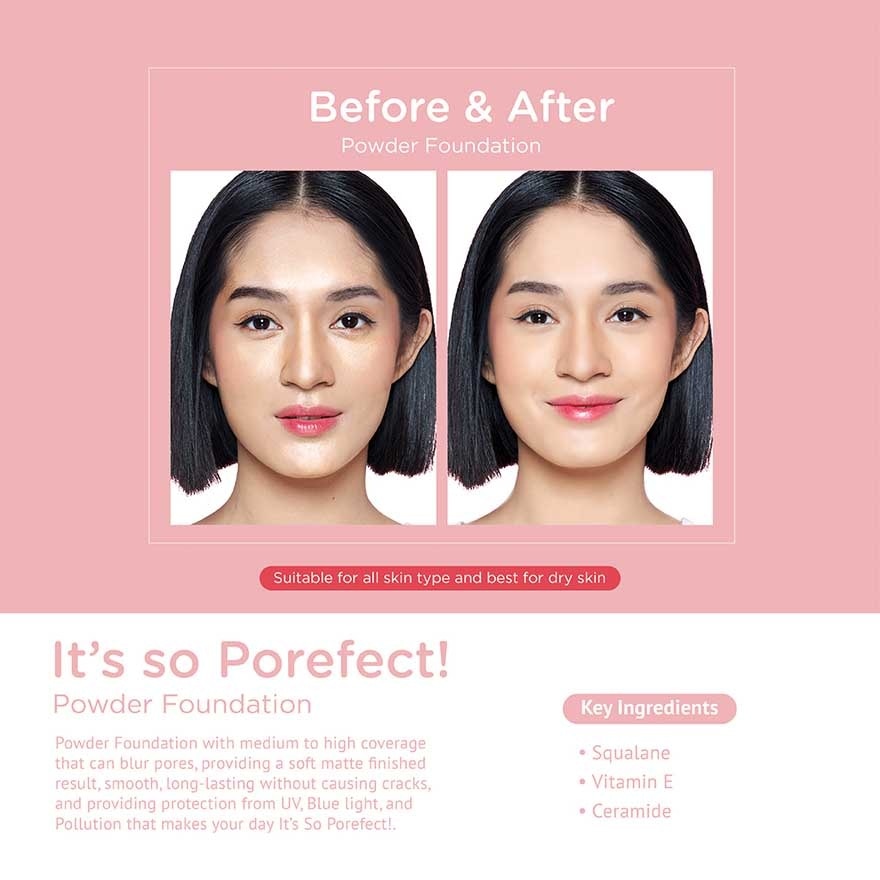IT'S SO POREFECT! Powder Foundation No. 320 Truffle
