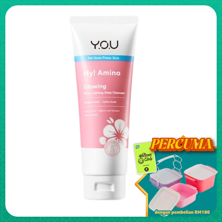 Hy! Amino Glowing Acne Calming Deep Cleanser 100g