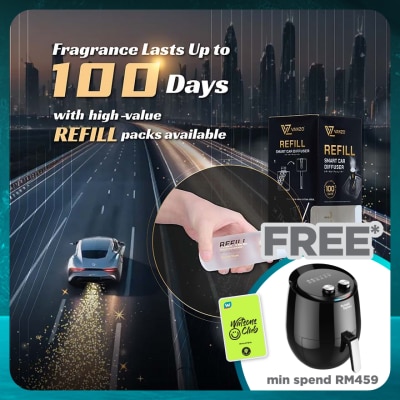 VANZO Smart car diffuser refill secret musk 100ml