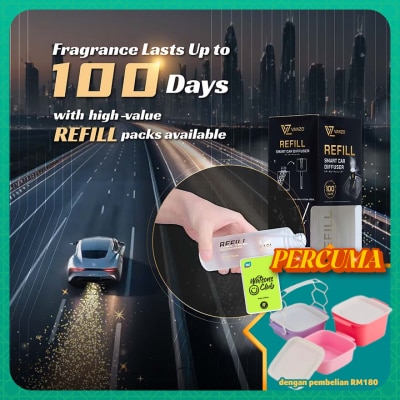 VANZO - Smart car diffuser refill secret musk 100ml