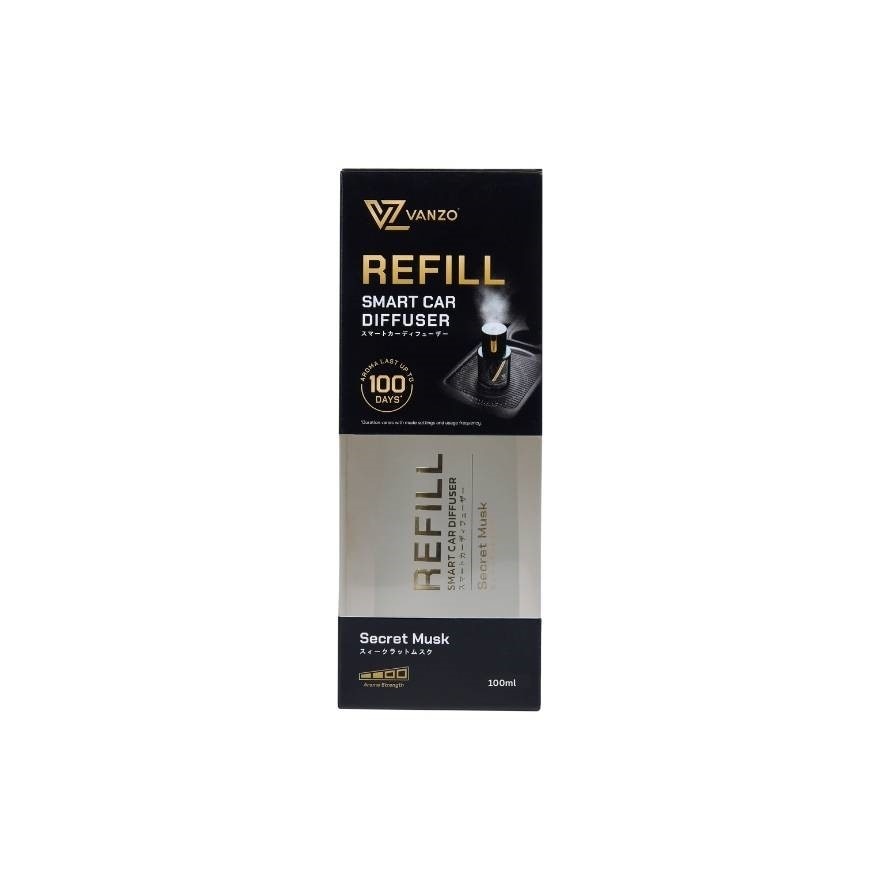 Smart car diffuser refill secret musk 100ml