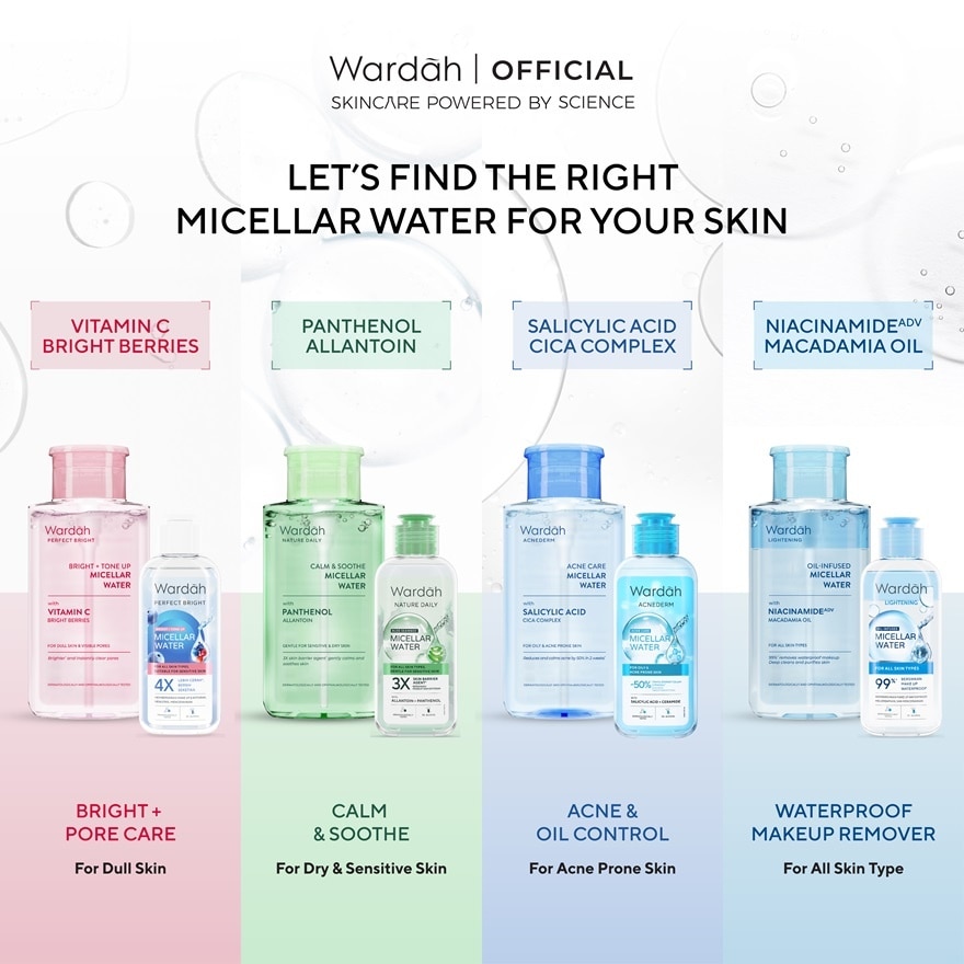 Perfect Bright Bright + Tone Up Micellar Water 400ml