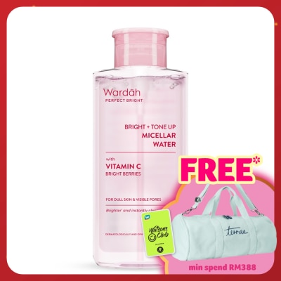WARDAH Perfect Bright Bright + Tone Up Micellar Water 400ml