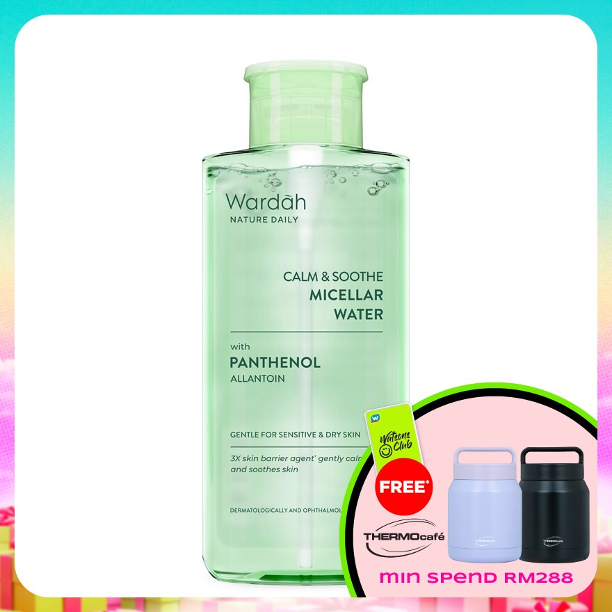 Nature Daily Calm & Soothe Micellar Water 400ml