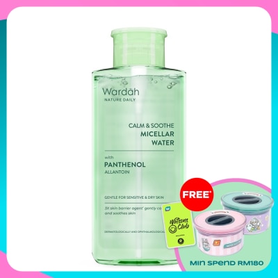 WARDAH Nature Daily Calm & Soothe Micellar Water 400ml