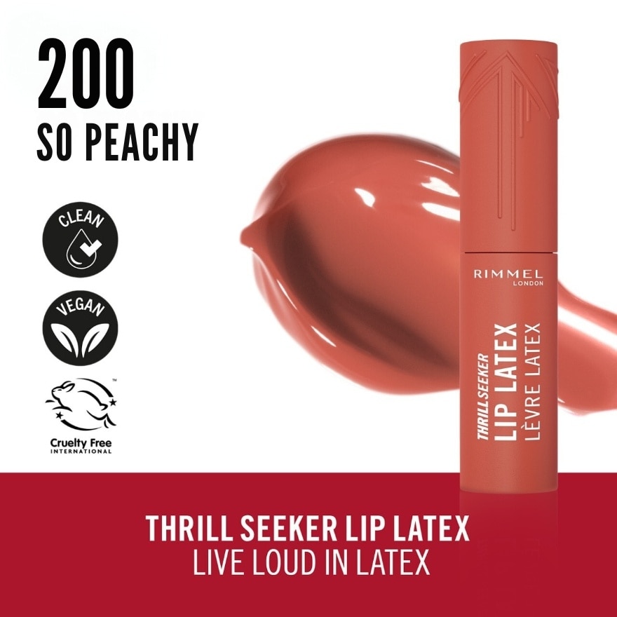 Thrill Seeker Lip Latex 200 SO Peachy