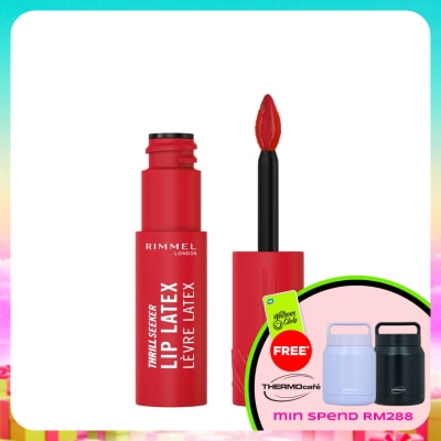 RIMMEL - Thrill Seeker Lip Latex 400 Rimmel Red