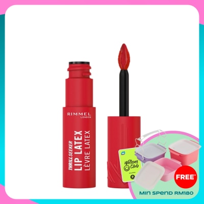 RIMMEL Thrill Seeker Lip Latex 400 Rimmel Red