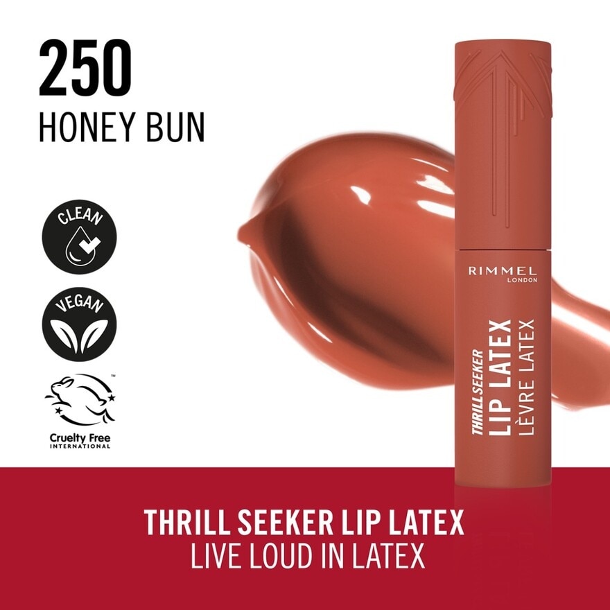 Thrill Seeker Lip Latex 250 Honey Bun