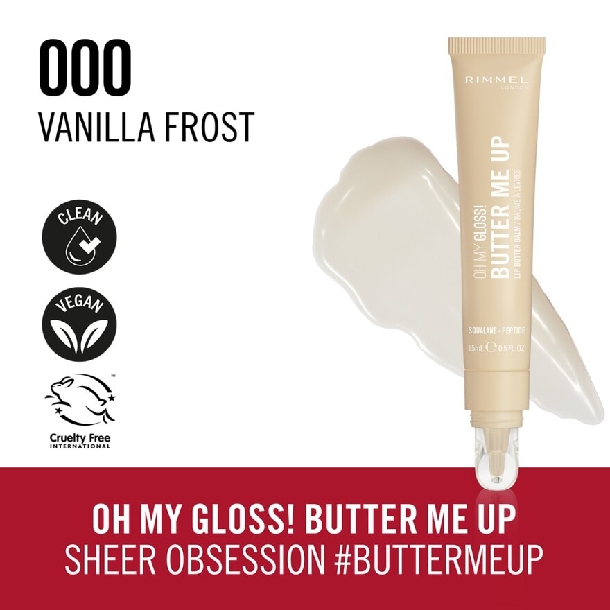 Oh My Gloss Butter Me Up 000 Vanilla Frost