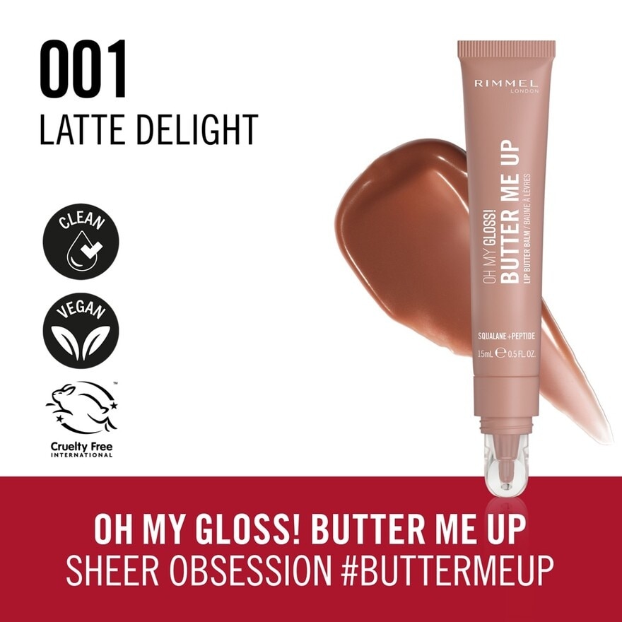 Oh My Gloss Butter Me Up 001 Latte Delight