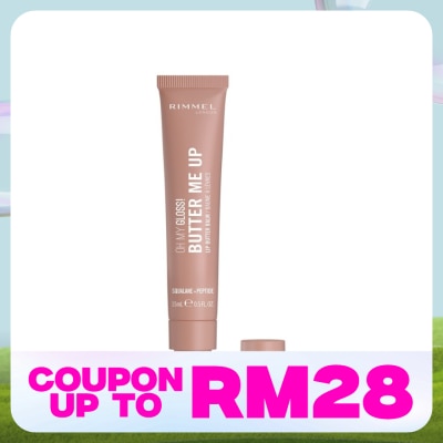 RIMMEL Oh My Gloss Butter Me Up 001 Latte Delight