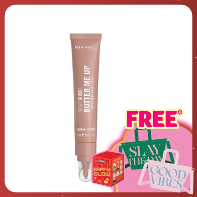 RIMMEL Oh My Gloss Butter Me Up 001 Latte Delight